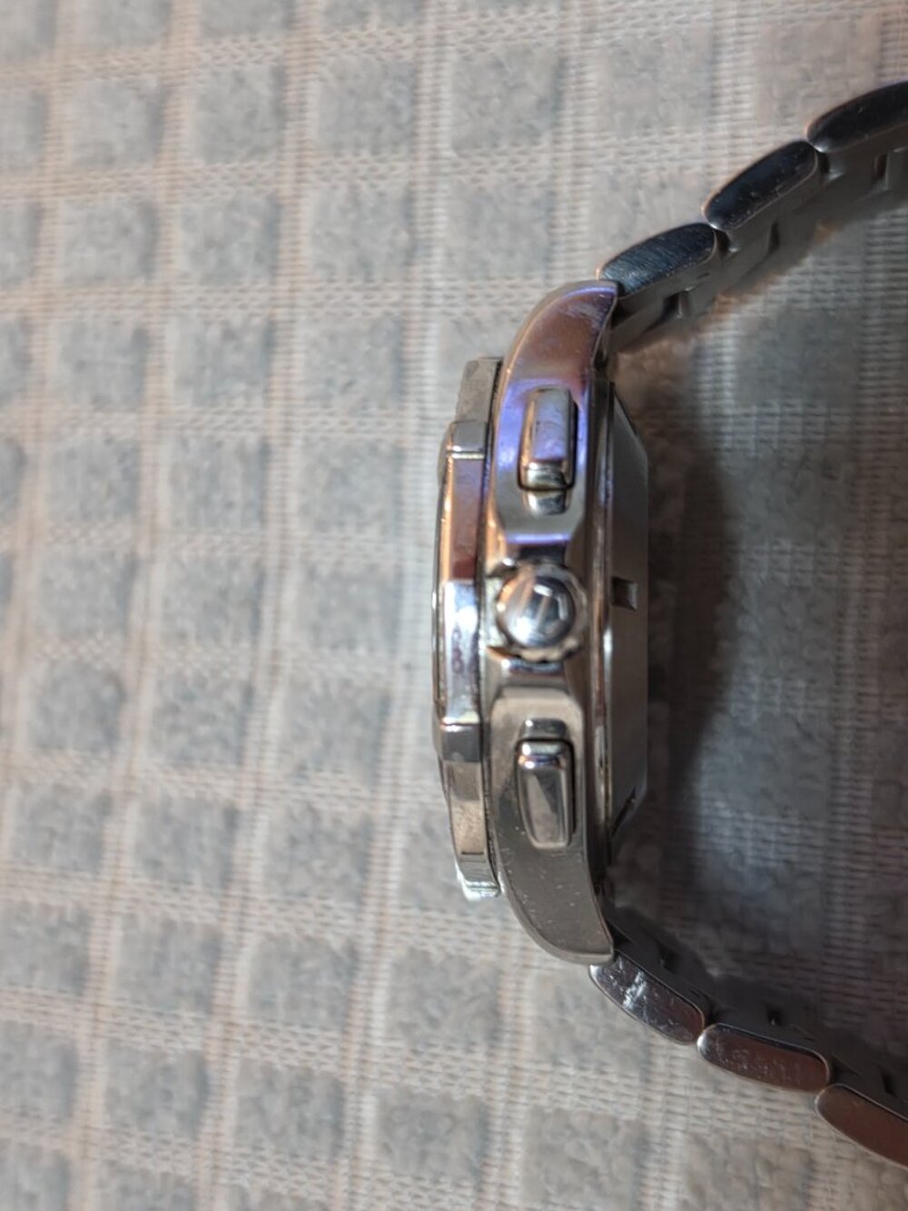 TAG Heuer Aquaracer 44mm Black Day/Date Dial Diamond Bezel Auto Watch CAF2014 - Picture 6 of 6